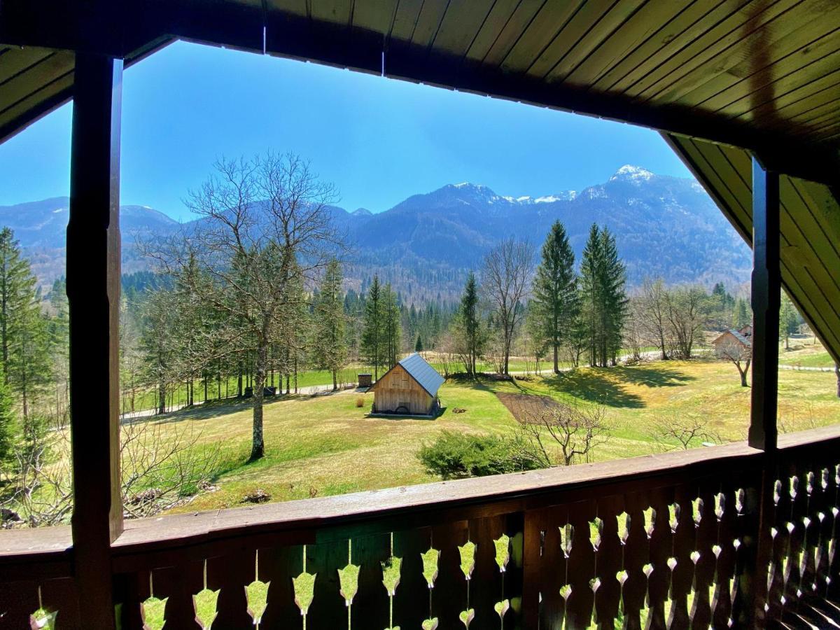 Pocitniska Hisa Eros Villa Bohinj Exteriör bild