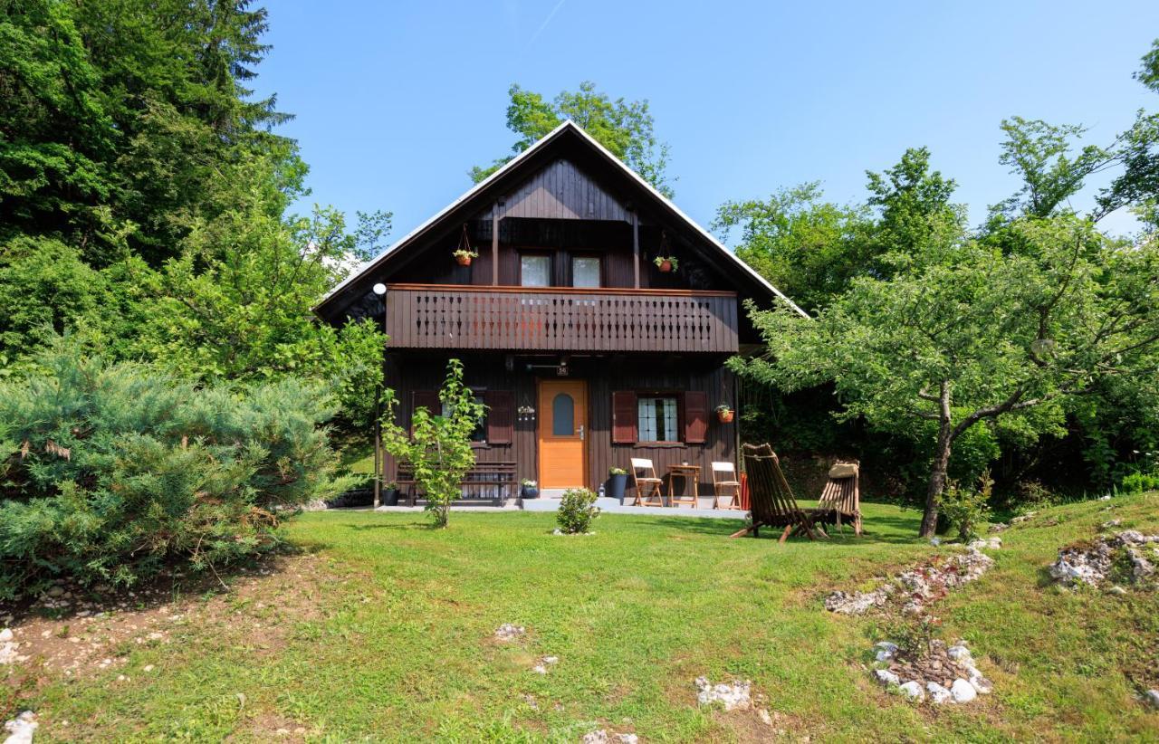 Pocitniska Hisa Eros Villa Bohinj Exteriör bild