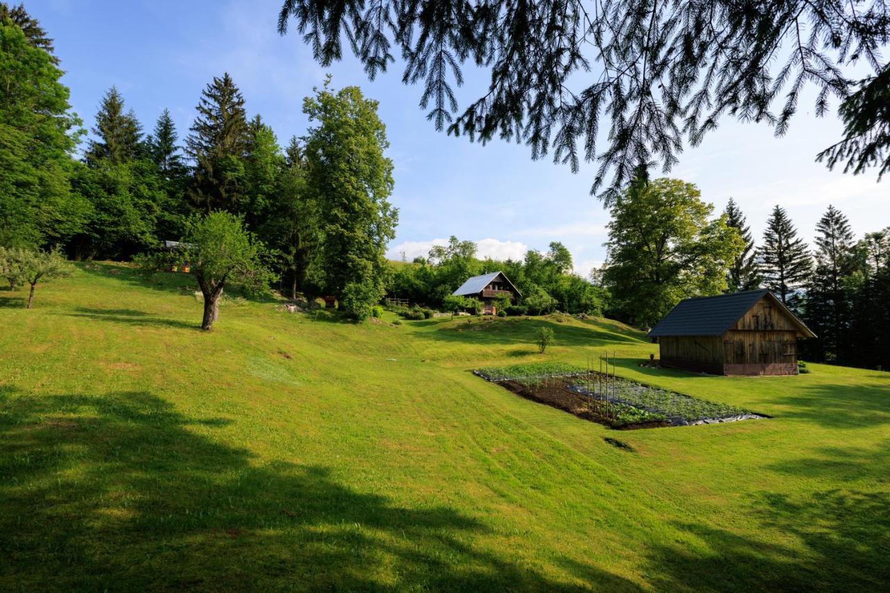 Pocitniska Hisa Eros Villa Bohinj Exteriör bild