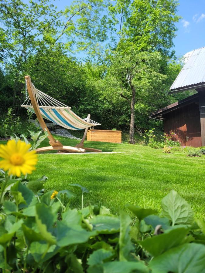 Pocitniska Hisa Eros Villa Bohinj Exteriör bild